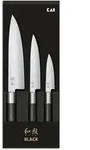 KAI Wasabi Black Messerset 67S-300 - 2 x Allzweckmesser + Kochmesser
