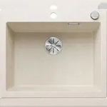 BLANCO GmbH + Co KG BLANCO PLEON 6 Einbausp&uuml;le SILGRANIT softwei&szlig; ab 60 cm Excenter