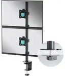 ONKRON Doppel Monitorhalterung f&uuml;r 2 Monitore 13-34", bis 8 kg, VESA 75x75 &