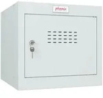 Phoenix CL0344GGK W&uuml;rfel-Schlie&szlig;fach Cube Locker 44L Grau - Schl&uuml;sselschloss...