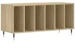 vidaXL Plattenschrank Sonoma-Eiche 100x38x48 cm Holzwerkstoff
