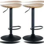 CLP 2er Set Barhocker Skelde natura