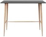 vidaXL Bartisch Schwarz 120x60x105 cm Orion Urban Modell