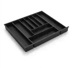 Relaxdays Besteckkasten ausziehbar, Bambus, HBT: 5 x 33,5-49,5 x 44,5 cm, 7-9