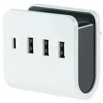 REV 0020820103 Netzstecker-Adapter Schwarz, Wei&szlig;