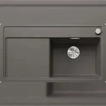 BLANCO GmbH + Co KG BLANCO ZENAR 5 S-F Einbausp&uuml;le SILGRANIT vulkangrau ab 50 cm