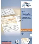 Avery Zweckform SEPA-&Uuml;berweisung, DIN A4, f&uuml;r PC, alle Drucker, Mikroperforation,
