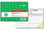 Sigel SD021 Quittungen, 1.+ 2. Bl. bedr., mit Sicherheitsdruck, A6 q,