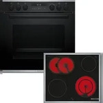 Bosch FullHouse, Einbau-Herd-Set, HEG278BB3 + NKN64RGA2E, Einbau-Herd,