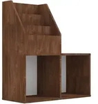 vidaXL Kinder-B&uuml;cherregal Braun Eiche 71x30x78,5 cm Holzwerkstoff