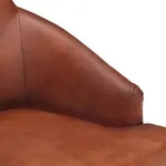 vidaXL Esszimmerst&uuml;hle 2 Stk. Echtes Ziegenleder : Farbe - Braun