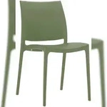 CLP Gartenstuhl Maya, Kunststoff oliv