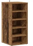 vidaXL Schuhschrank Altholz-Optik 32x35x70 cm Holzwerkstoff