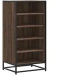 vidaXL Schuhregal Braun Eichen-Optik 48x38x97,5 cm Holzwerkstoff