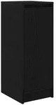 vidaXL Schuhschrank Schwarz Eichen-Optik 29,5x34x76 cm Holzwerkstoff