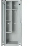 Bisley Garderobenschrank Allzweckschrank Breite 300mm lichtgrau