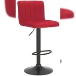 CLP Barhocker Jamie Samt rot