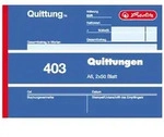 herlitz Formularbuch 'Quittung 403', DIN A6, 2 x 50 Blatt