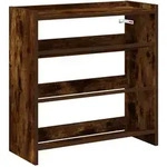 vidaXL Schuhregal R&auml;uchereiche 60x25x62 cm Holzwerkstoff