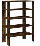 vidaXL Schuhregal R&auml;uchereiche 61x32x87,5 cm Holzwerkstoff