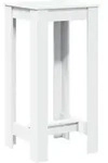 vidaXL Bartisch Wei&szlig; 51x50x103,5 cm Holzwerkstoff