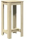 vidaXL Bartisch Sonoma-Eiche 51x50x103,5 cm Holzwerkstoff