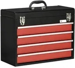 DURHAND - Werkzeugkiste - 51L x 22B x 39,5H cm - mehrfarbig
