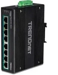 TRENDnet TI-PG80B 8-Port PoE+ Switch Industrial Gigabit DIN-Rail (24-56V)