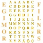 Avery Zweckform&reg; 3727 3721 Buchstaben-Etiketten -...
