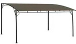 vidaXL Garten-Sonnenschutz 4x3x2,55 m Taupe
