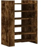 vidaXL Schuhschrank R&auml;uchereiche 74,5x37,5x100 cm Holzwerkstoff