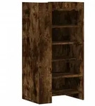 vidaXL Schuhschrank R&auml;uchereiche 52x37,5x100 cm Holzwerkstoff