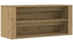 vidaXL Schuhbank Artisan-Eiche 100x35x45 cm Holzwerkstoff