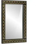 vidaXL Badspiegel 50x70x2,5 cm Massivholz Mango und Glas