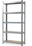 KARAT Schwerlastregal Grizzly - Anthrazit-Grau - Traglast bis 875 kg -220 x 90 x 60