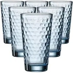 Ritzenhoff & Breker Favo Longdrinkglas 400 ml blau 6er Set