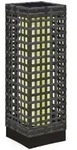 Outsunny - Solarleuchte - 15,5L x 15,5B x 46H cm - grau