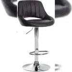 CLP Barhocker Milet Kunstleder braun/chrom