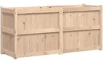 vidaXL Pflanzk&uuml;bel 150x50x70 cm Massivholz Kiefer