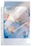 Exacompta Packung mit 10 St&uuml;ck Prospekth&uuml;llen gelocht aus glattem Qualit&auml;ts-PP