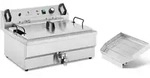 Royal Catering Fettbackger&auml;t - 23 l - 3000 W - Ablasshahn -