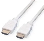 VALUE HDMI High Speed Kabel mit Ethernet, wei&szlig;, 3 m