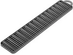 Metaltex Geschirr-Abtropfmatte 40x8cm Geschirrabtropfmatte grau Sp&uuml;lmatte