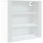 vidaXL Wandschrank Wei&szlig; 80x33x80 cm Holzwerkstoff