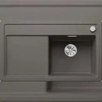 BLANCO GmbH + Co KG BLANCO ZENAR 45 S Einbausp&uuml;le SILGRANIT vulkangrau ab 45 cm