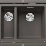 BLANCO GmbH + Co KG BLANCO SUBLINE 340/160-U Einbausp&uuml;le SILGRANIT vulkangrau ab 60