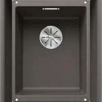 BLANCO GmbH + Co KG BLANCO SUBLINE 320-U Einbausp&uuml;le SILGRANIT vulkangrau ab 40 cm
