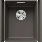 BLANCO GmbH + Co KG BLANCO SUBLINE 320-F Einbausp&uuml;le SILGRANIT vulkangrau ab 40 cm