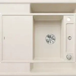 BLANCO GmbH + Co KG BLANCO AXIA III 45 S Einbausp&uuml;le SILGRANIT softwei&szlig; ab 45 cm