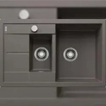 BLANCO GmbH + Co KG BLANCO METRA 6 S Compact Einbausp&uuml;le SILGRANIT vulkangrau ab 60